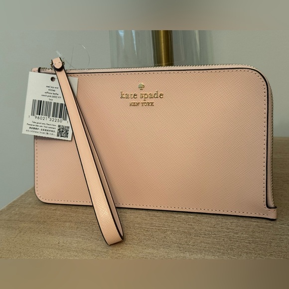 NWT Kate Spade Blush Pink Wristlet - Picture 2 of 7